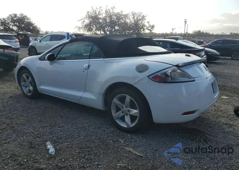 2008 Mitsubishi Eclipse Spyder Gs из США, поврежденный, VIN 4A3AL25F78E001971